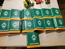 SV Werder Bremen, Autogrammkarten Buch, 13 Stück, Gebraucht