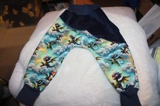 Pumphose-Jogginghose-Handmade-Gr 98 /104 Kindergartenhose+mitwachshose-drachen