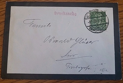 Brief marienberg sachsen - marienberg, ef