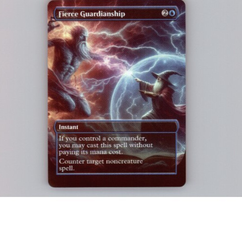Mtg fierce guardianship - -,