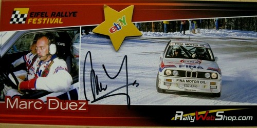 Orig rallye autogrammkarte - rallye,