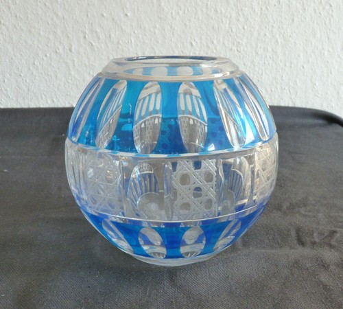 Böhmische glas vase - böhmische,