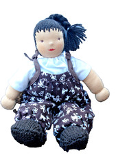 Handmade Waldorfpuppe Mädchen