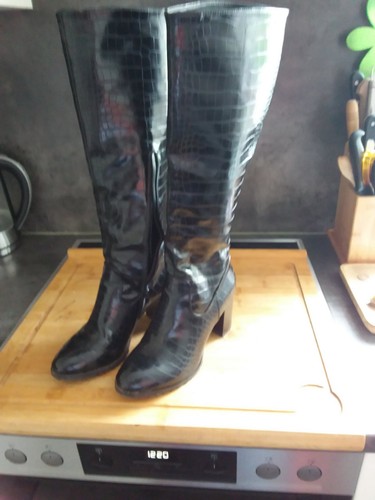 Stiefel gothic schwarz - stiefel,