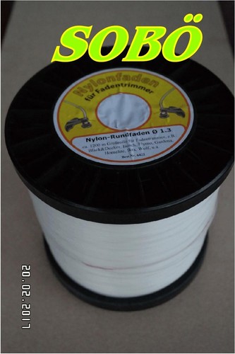 Nylon faden mähfaden 3mm - nylon, 1,3mm