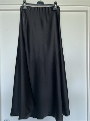 Damen satinrock maxirock - satinrock,