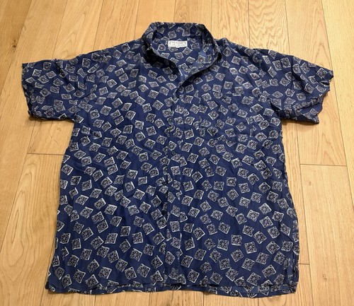 Vintage silk kurzarmhemd - vintage,
