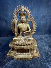 alter  Bronze Buddha