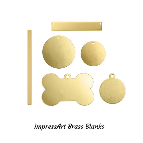 Messing schmuck stanzen blanko - messing,