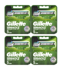 20 x Gillette Mach3 Sensitive Rasierklingen OHNE Umverpackung