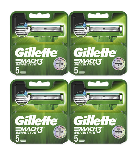Gillette mach3 sensitive - x,