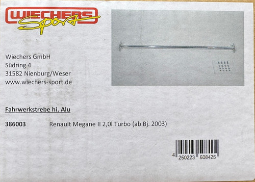Wiechers domstrebe alu hinten - wiechers,