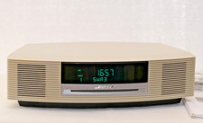 Bose Wave Music System (2/3) weiß RDS Radio, CD, Uhr, Wecker - aufbereitet