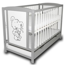 Babybett Gitterbett 120x60cm