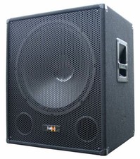 E-Lektron SUB-Q45A PA-Subwoofer Aktiv 18"/45cm Bass Lautsprecher Box 1000W-Peak