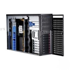 Supermicro SYS-7049GP-TRT 8x3.5'' Tower Workstation Server Support 4GPU or CTO