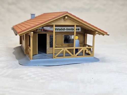 Busch 1035 blockhütte - 1035, h0