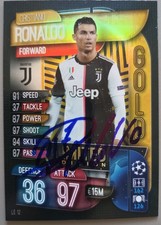 Topps Autogrammkarte,Gold,LE