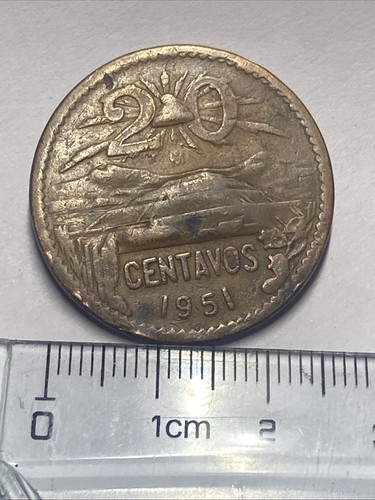 Mexiko centavos 1951 - 20,