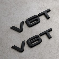 Emblem Schwarz glänzend