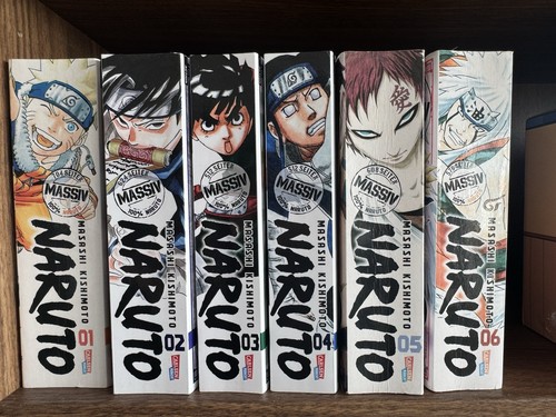 Naruto massiv manga - massiv, 1-6