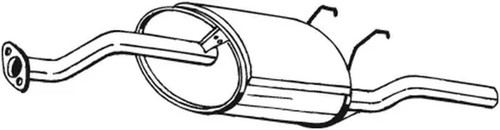 Endschalldämpfer 163 121 - endschalldämpfer, 163-121