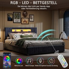 Polsterbett 160x200cm