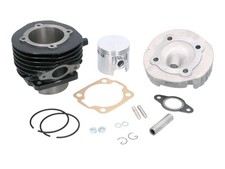 Zylinder Kit DR 102ccm Grauguss 6 Überströmer Vespa PK 50