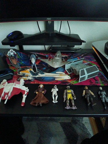 Star wars spielzeug sammlung - star,