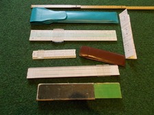 3 Stück DDR Rechenschieber: ARISTO Nr. 812 / REISS Simplex / MANTISSA Record