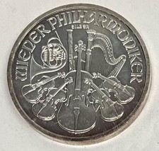 1 oz Silber Wiener Philharmoniker 2011 – 1,50 Euro – Feinsilber 999