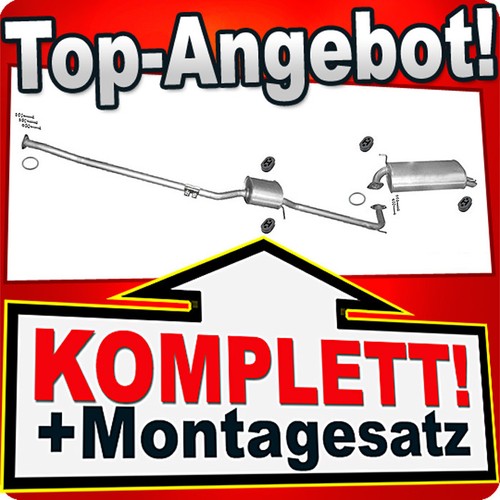 Auspuff für honda accord - auspuff,
