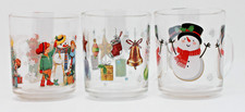 3x Glas - Punsch-, Tee-