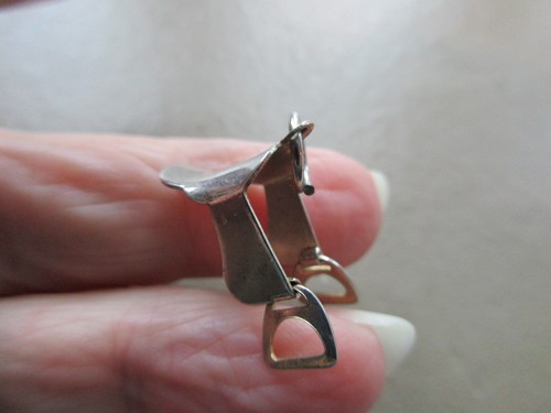 Vintage silberfarben reiten - vintage,