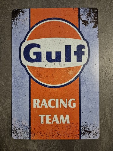 Gulf racing team - racing, reklame