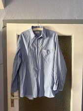 Walbusch trelegant ohne Knopf  Hemd  blau  gestreift 41/42 wie Seersucker