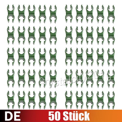 50x clips für pflanzstab - für,