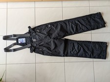 Crane Skihose Hosenträgerhose Damen Winterhose Schwarz S 36 38