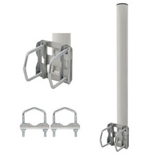 80cm SAT Spiegel Balkon Geländer Halterung Balkonhalter Mast Verlängerung Halter