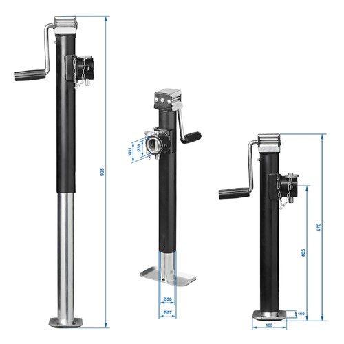 Ausdrehstütze klappbar 1000kg