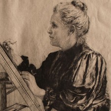 Charlotte Popert Self Portrait