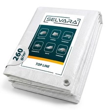 Gewebeplane Abdeckplane weiß