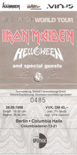 Iron maiden concert 1998 - iron,