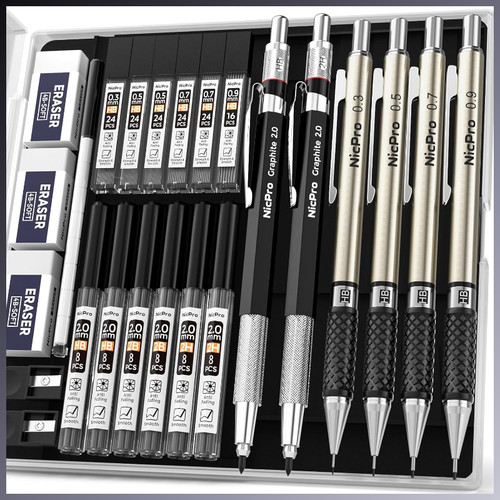 Druckbleistift set stück - set,