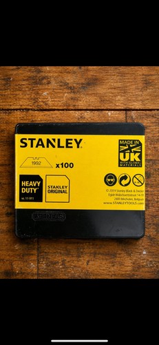 Stanley ersatzklingen 1992 - stanley,