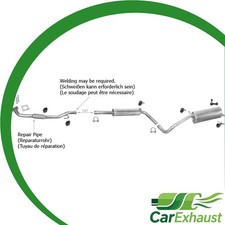 Auspuffanlage für VW POLO