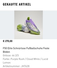 F50 Elite Schnürlose