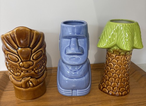 Retro tiki becher - becher, tumbler