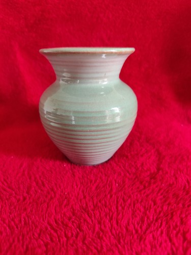 Karlsruher majolika vase - majolika,