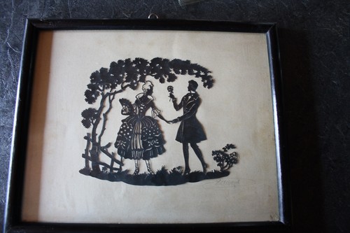 Original scherenschnitt der - original,